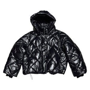 Banana Republic Black Puffer Jacket